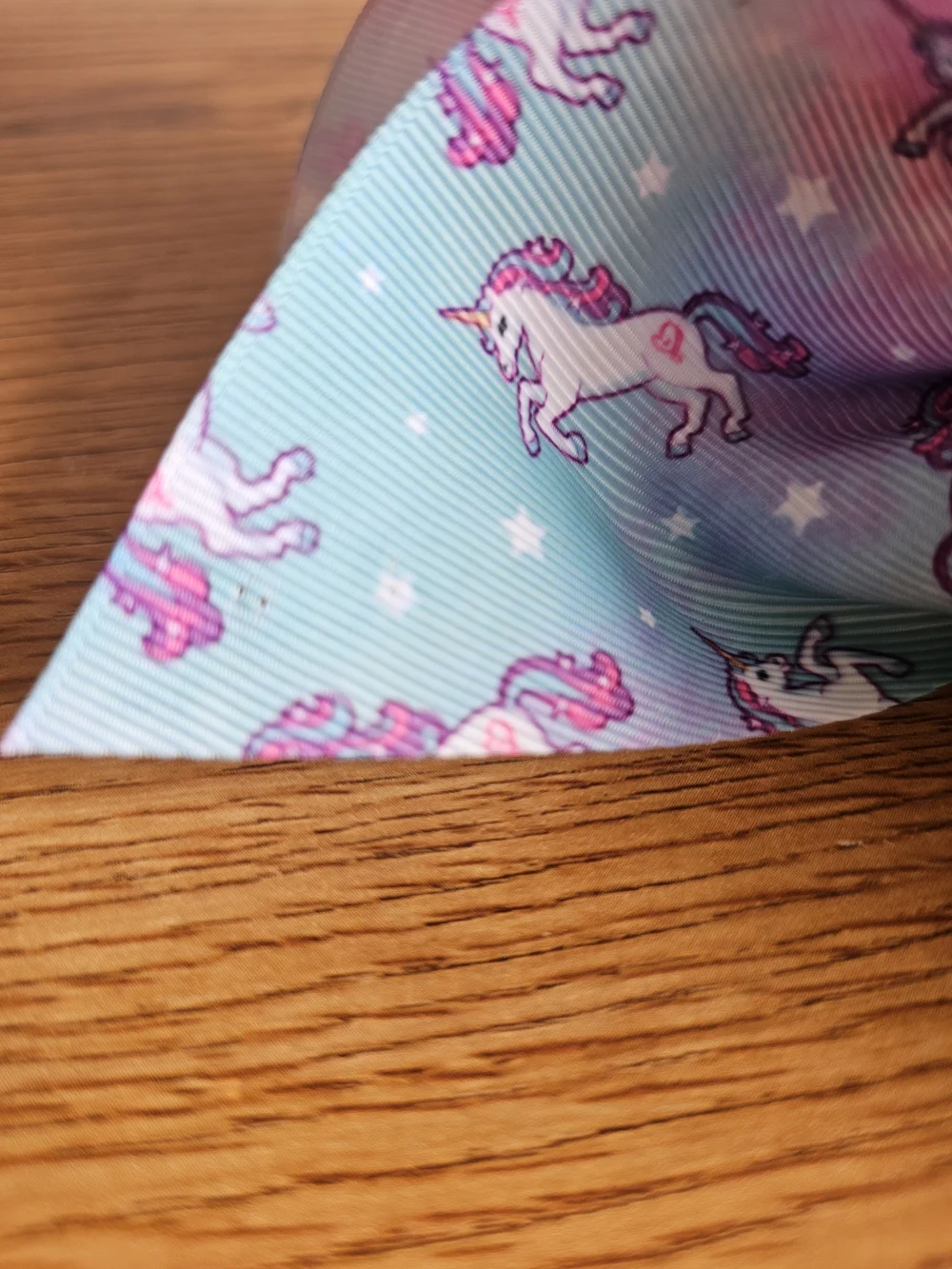 4/$10 Unicorn Hair Bow Jojo Siwa Pink Blue Clip